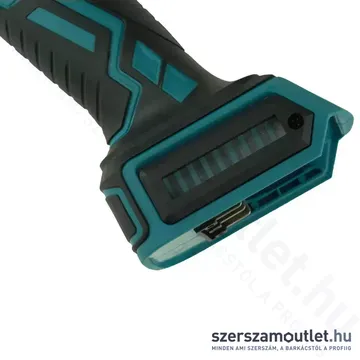 DEDRA SAS+ALL Akkus sarokcsiszoló szénkefementes (18V/125mm) (Akku és töltő nélkül!) (DED7151)