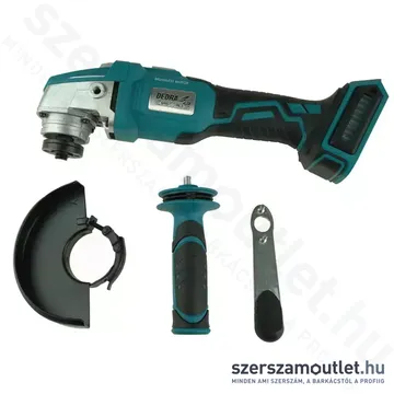 DEDRA SAS+ALL Akkus sarokcsiszoló szénkefementes (18V/125mm) (Akku és töltő nélkül!) (DED7151)