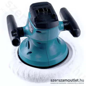 DEDRA SAS+ALL Akkus excentrikus rotációs polírozó (18V/250mm) (Akku és töltő nélkül!) (DED7084)