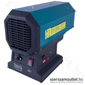 DEDRA SAS+ALL Akkus PB-gázos hőlégfúvó (18V) (Akku és töltő nélkül!) (DED7185H)