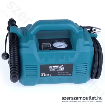 DEDRA SAS+ALL Akkus kompresszor (18V) (Akku és töltő nélkül!) (DED7073)
