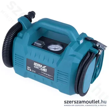 DEDRA SAS+ALL Akkus kompresszor (18V) (Akku és töltő nélkül!) (DED7073)