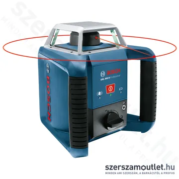 BOSCH GRL 400 H Forgólézer PIROS, kofferben (0601061800)