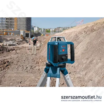 BOSCH GRL 400 H Forgólézer PIROS, kofferben (0601061800)
