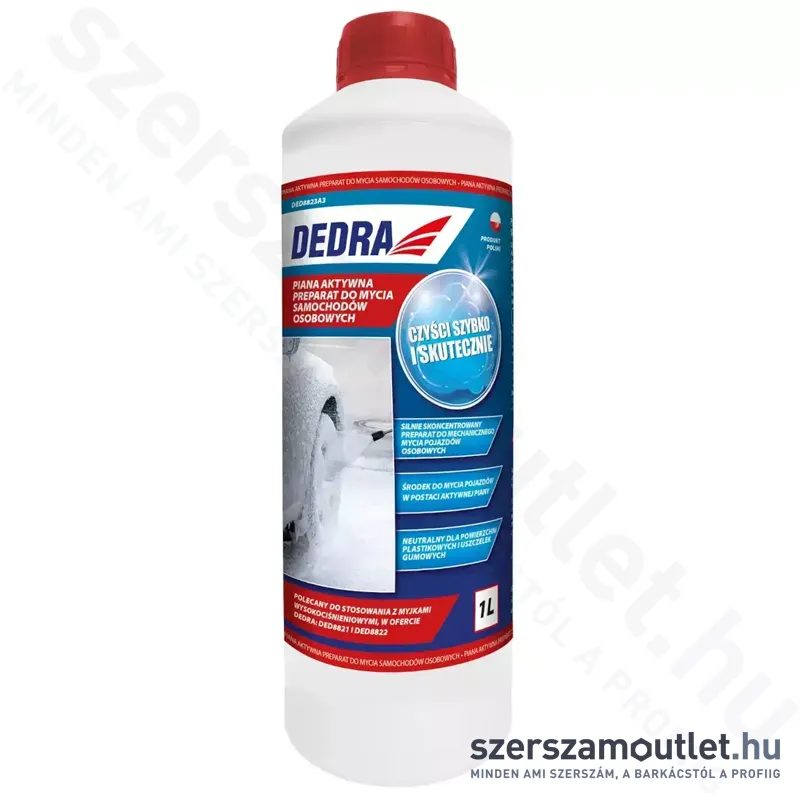 DEDRA Aktív habos autósampon (1 liter) (DED8823A3)
