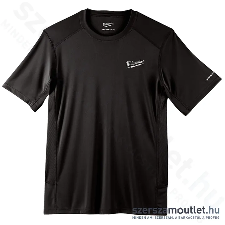 MILWAUKEE WW SS BL XL Rövid ujjú póló FEKETE (XL) (4932493066)