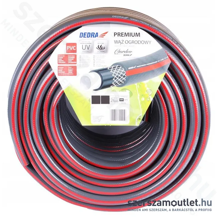 DEDRA PREMIUM Locsolótömlő 50m (3/4