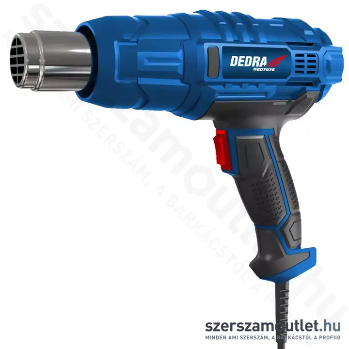 DEDRA Hőlégfúvó (2000W/600°C) (DED7976)