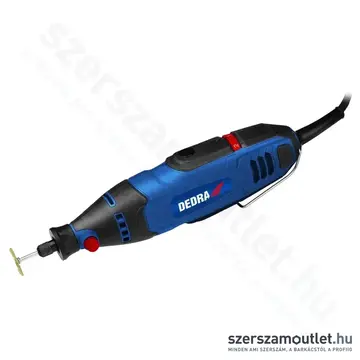DEDRA Mini csiszológép + tartozékok (135W)