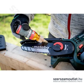 METABO MS 18 LTX 15 Akkus láncfűrész (18V/15cm) (akku és töltő nélkül)