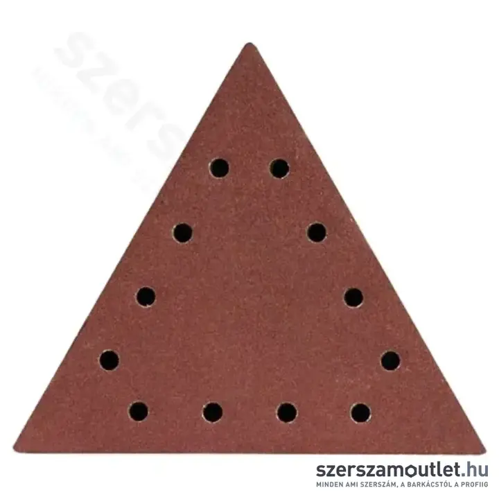 DEDRA Háromszög csiszolópapír 12 lyukas 285mm P240 [5db]