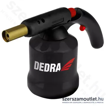 DEDRA Forrasztólámpa PIEZO gyújtással - Fémházas 1200°C