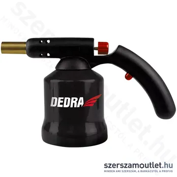 DEDRA Forrasztólámpa PIEZO gyújtással - Fémházas 1200°C
