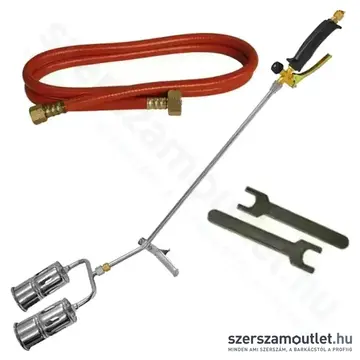 DEDRA Dupla gázégő PB gázhoz (1850°C/560mm) (31B024)
