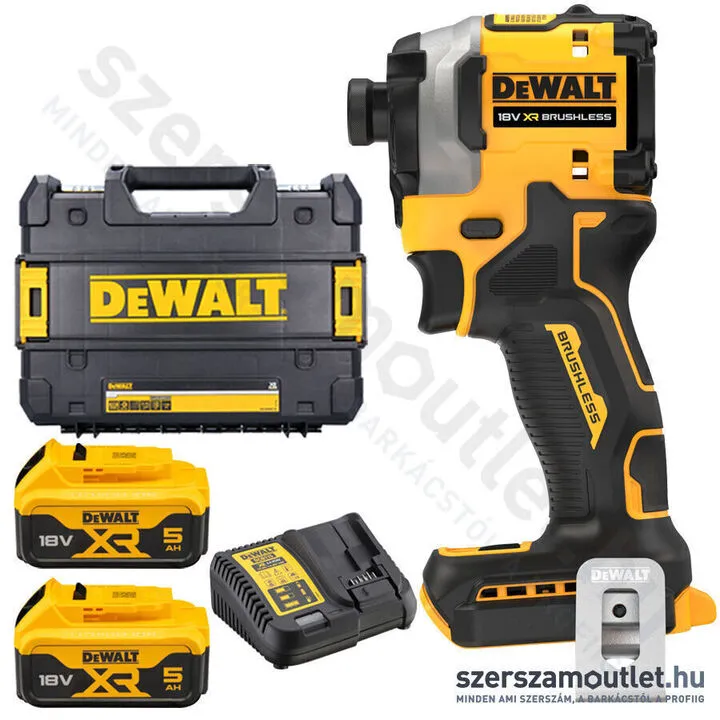 DEWALT DCF850P2T-QW XR Akkus szénkefementes ütvecsavarozó 1/4