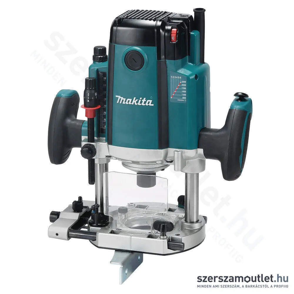 MAKITA Felsőmaró MAKPAC kofferben, lágyindítás (2100W/12mm) (RP2303FC07)