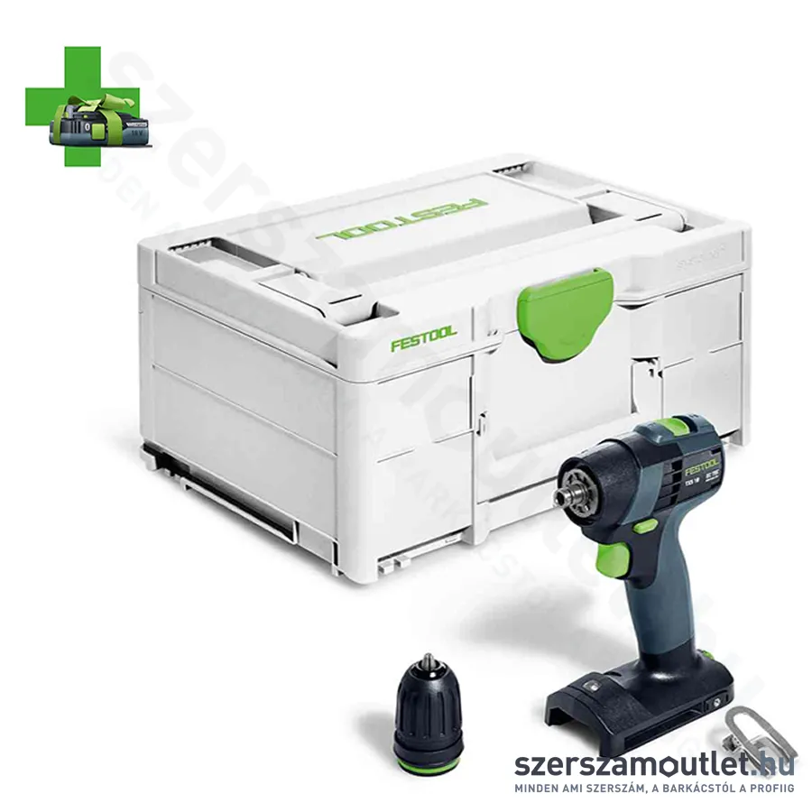 FESTOOL TXS 18-Basic-3,0 akkus fúró-csavarbehajtó (AJÁNDÉK AKKUVAL)
