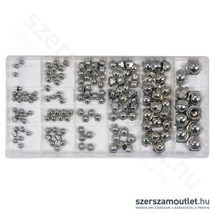 YATO Zártanya készlet, acél M3-M10 150db-os (YT-06775)