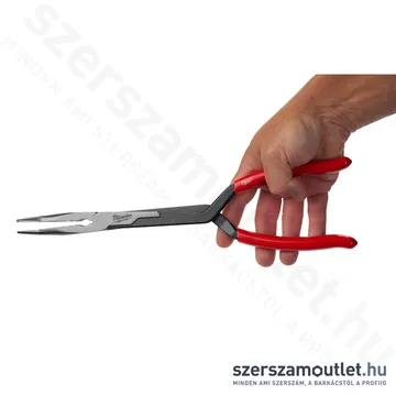 MILWAUKEE Hosszúcsőrű fogó 45° hajlított 326mm (4932492498)