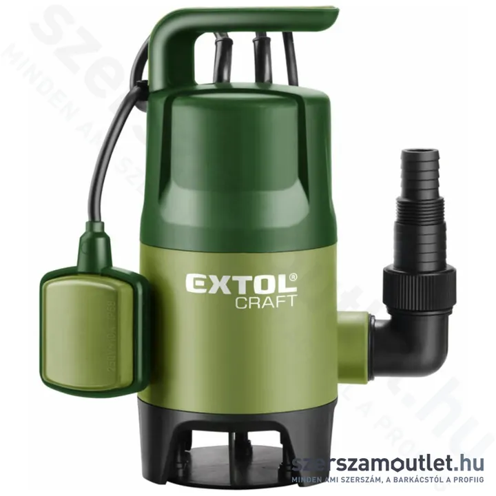 EXTOL Szennyvíz-búvárszivattyú (400W/7500l/h)