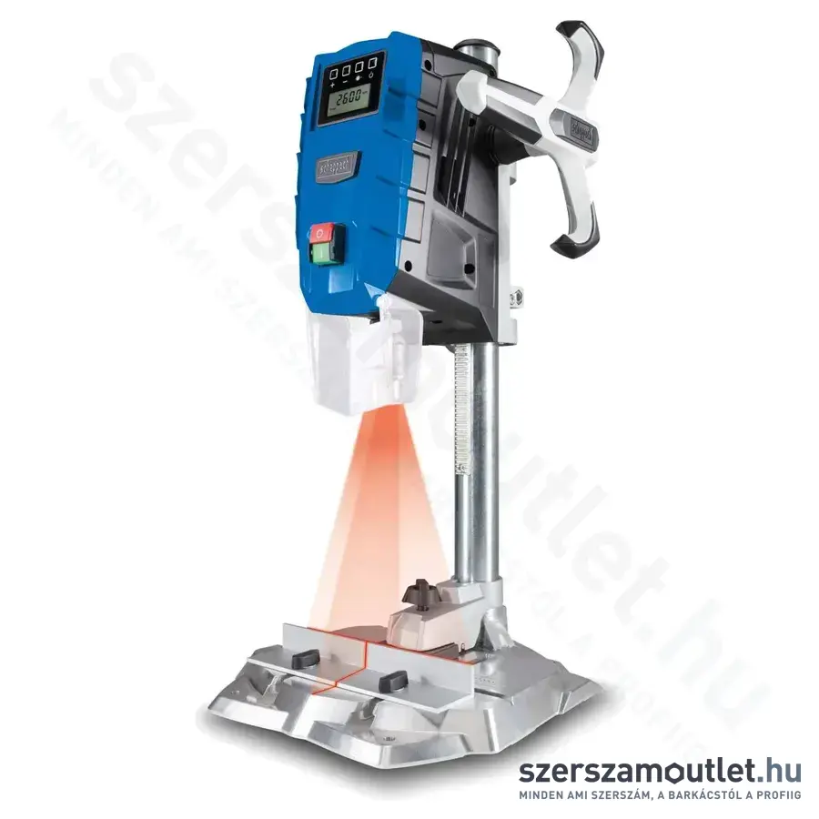 SCHEPPACH DP 55 Oszlopos fúró lézeres központosítással 710W
