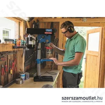 SCHEPPACH DP 19 VARIO Oszlopos fúró lézeres központosítással 550W (5906820901)