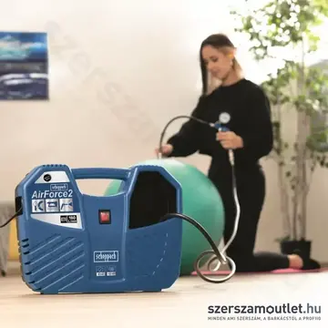 SCHEPPACH AIR FORCE 2 Olajmentes táskakompresszor (1100W/8bar)