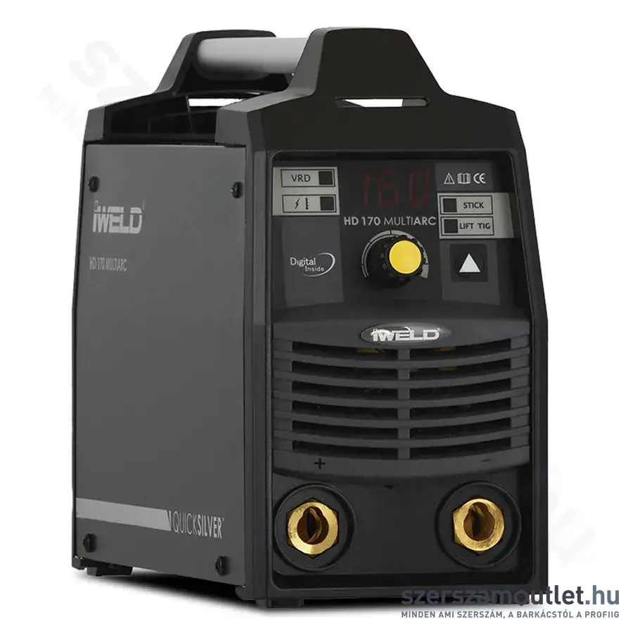 IWELD HD 170 MULTIARC Hegesztő inverter AWI/TIG 230V (8HD170MTARC)