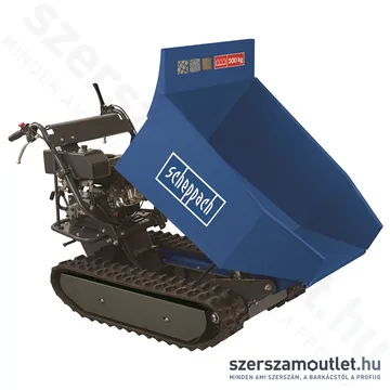 SCHEPPACH DP 5000 Hernyótalpas szállítógép hidraulikus billenéssel (max.:500kg)