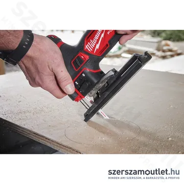 MILWAUKEE M12 FJS-422X Akkus szúrófűrész HD kofferben (1x2,0Ah/1x4,0Ah/12V) (4933493348)