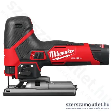 MILWAUKEE M12 FJS-422X Akkus szúrófűrész HD kofferben (1x2,0Ah/1x4,0Ah/12V) (4933493348)