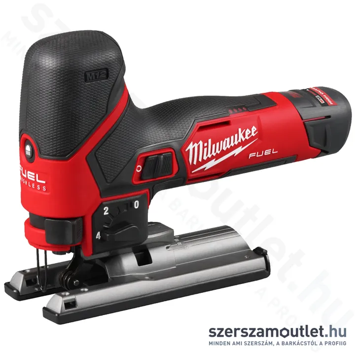 MILWAUKEE M12 FJS-422X Akkus szúrófűrész HD kofferben (1x2,0Ah/1x4,0Ah/12V) (4933493348)