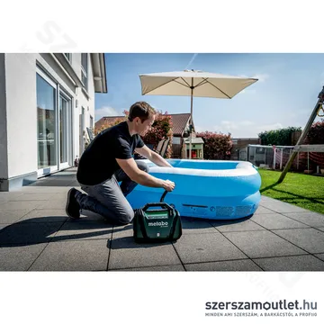 METABO AK 18 Multi Akkus kompresszor 11bar, 16l/min 18V (Akku és töltő nélkül) (600794850)