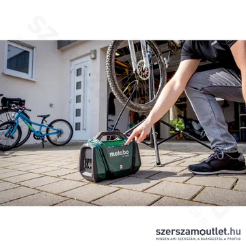 METABO AK 18 Multi Akkus kompresszor 11bar, 16l/min 18V (Akku és töltő nélkül) (600794850)
