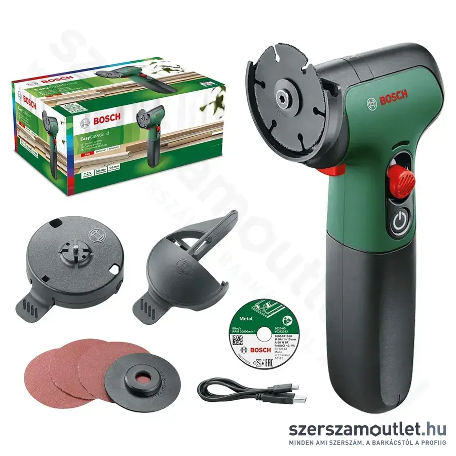 BOSCH EasyCut&Grind Akkus sarokcsiszoló 50mm 7,2V (06039D2000)