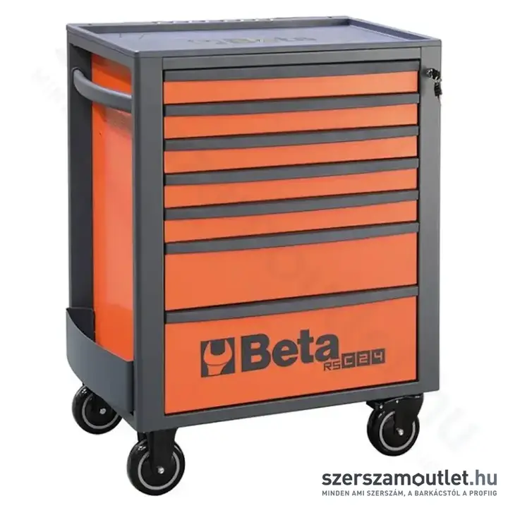 BETA 2400 RSC24/7-VA Szerszámkocsi 7 fiókos, autószerelő szerszámokkal 184db-os (024004038)