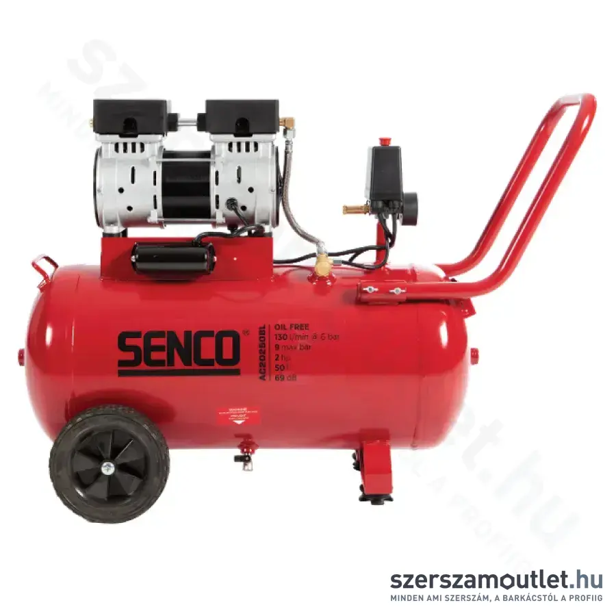 SENCO AC20250BL-EU Olajmentes kompresszor (1500W/50L)