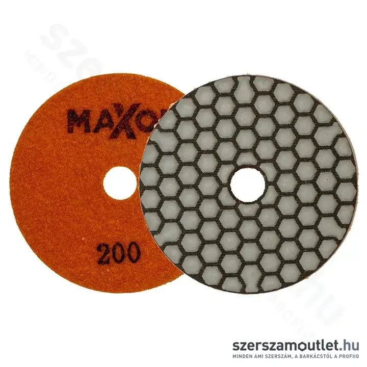 DIATECH MAXON Tépőzáras polírozó gyémánttárcsa, száraz P200 100mm (MSZBPT100/200)