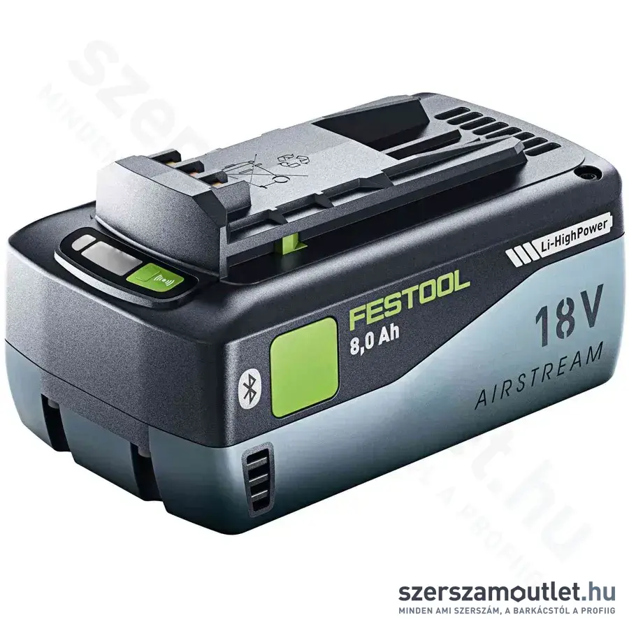 FESTOOL BP 18 Li 8,0 HP-ASI HighPower Li-Ion Akkumulátor (8,0Ah/18V)