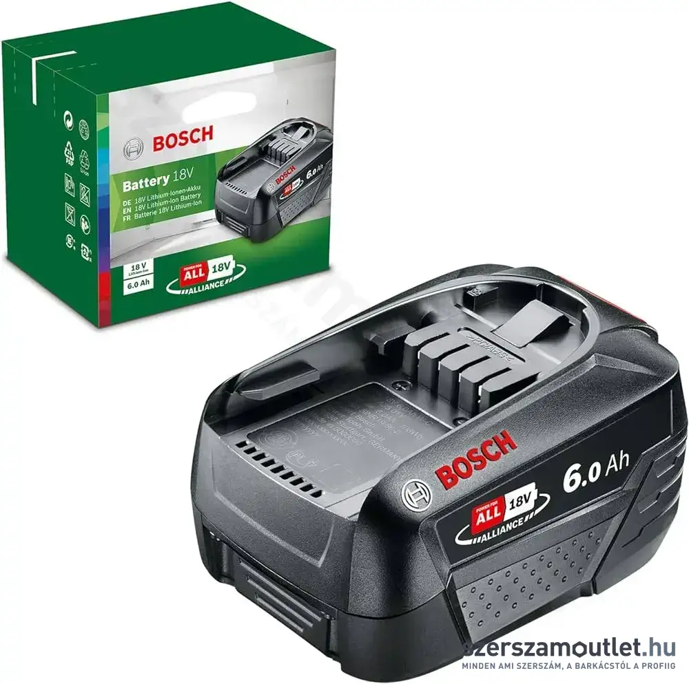 BOSCH PBA 18V 6,0Ah W-C Akkumulátor