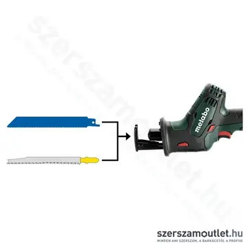 METABO SSE 18 LTX Compact Akkus orrfűrész 18V (Akku és töltő nélkül)