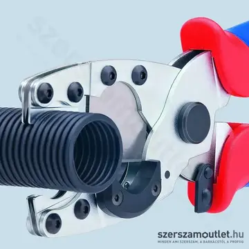 KNIPEX Csővágó többrétegű csövekhez/védőcsövekhez, horganyzott 210mm (90 25 20 SB)