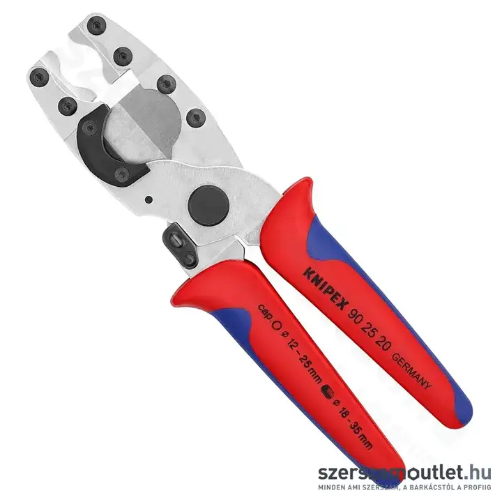KNIPEX Csővágó többrétegű csövekhez/védőcsövekhez, horganyzott 210mm (90 25 20 SB)