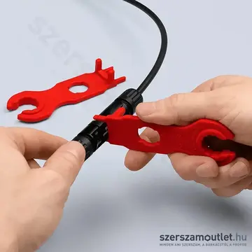 KNIPEX Szerelőszerszám készlet MC4 szolár dugós csatlakozókhoz 2db (Multi-contact) (97 49 66 2)