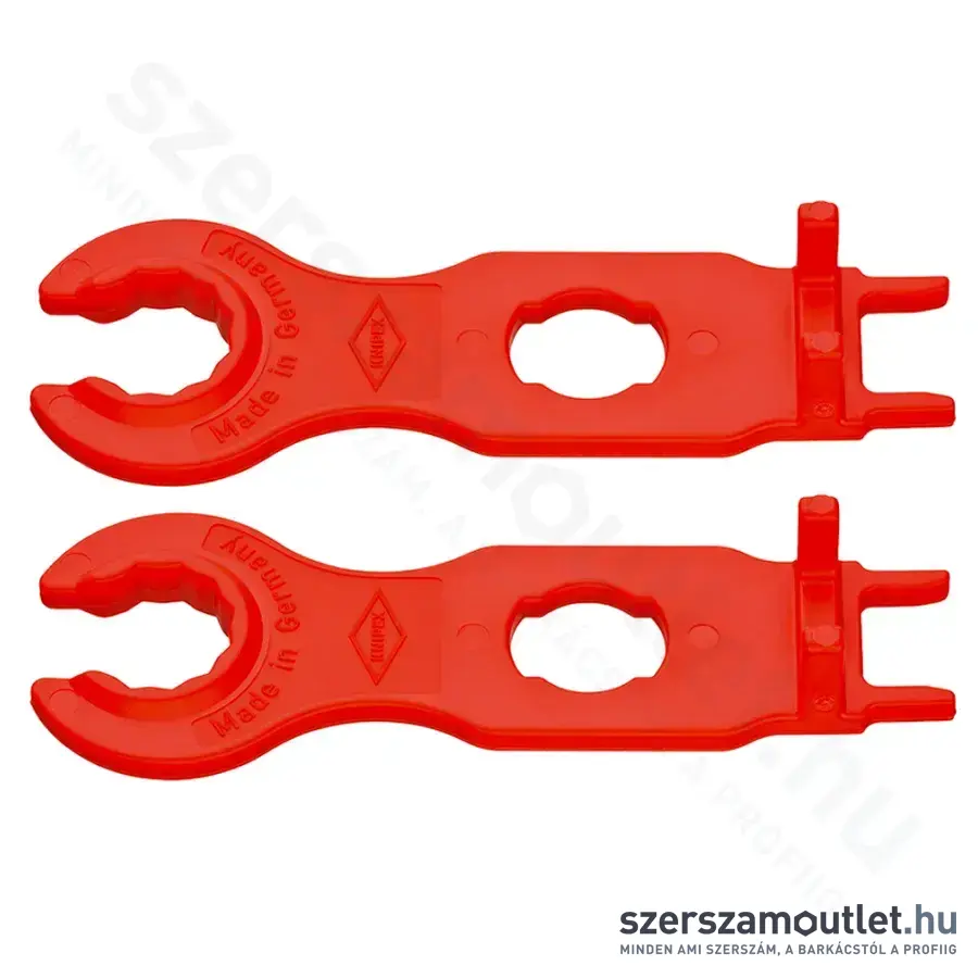 KNIPEX Szerelőszerszám készlet MC4 szolár dugós csatlakozókhoz 2db-os 115mm (Multi- contact)