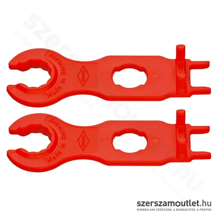 KNIPEX Szerelőszerszám készlet MC4 szolár dugós csatlakozókhoz 2db (Multi-contact) (97 49 66 2)