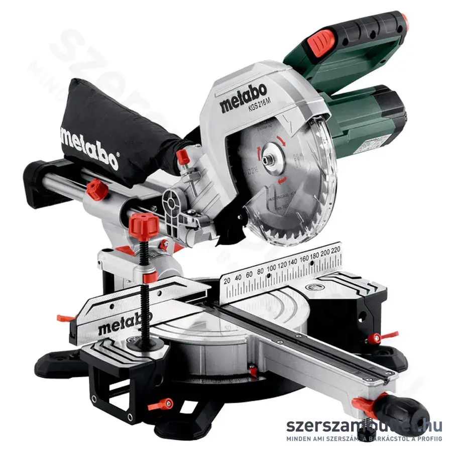 METABO KGS 216 M Gérvágó fűrész húzófunkcióval 1200W/230V (Lágyindítás) (613216000)