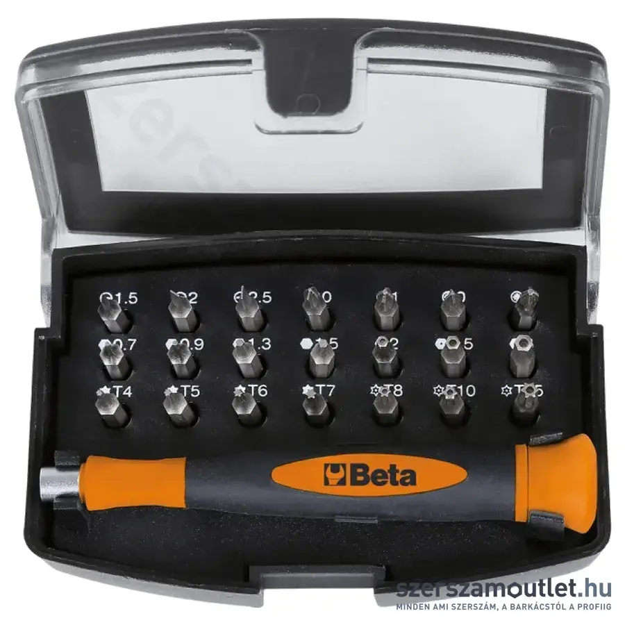 BETA BW 1256/C21-1 Worker csavarhúzó készlet mágneses betéttartóval 21db-os (012566122)