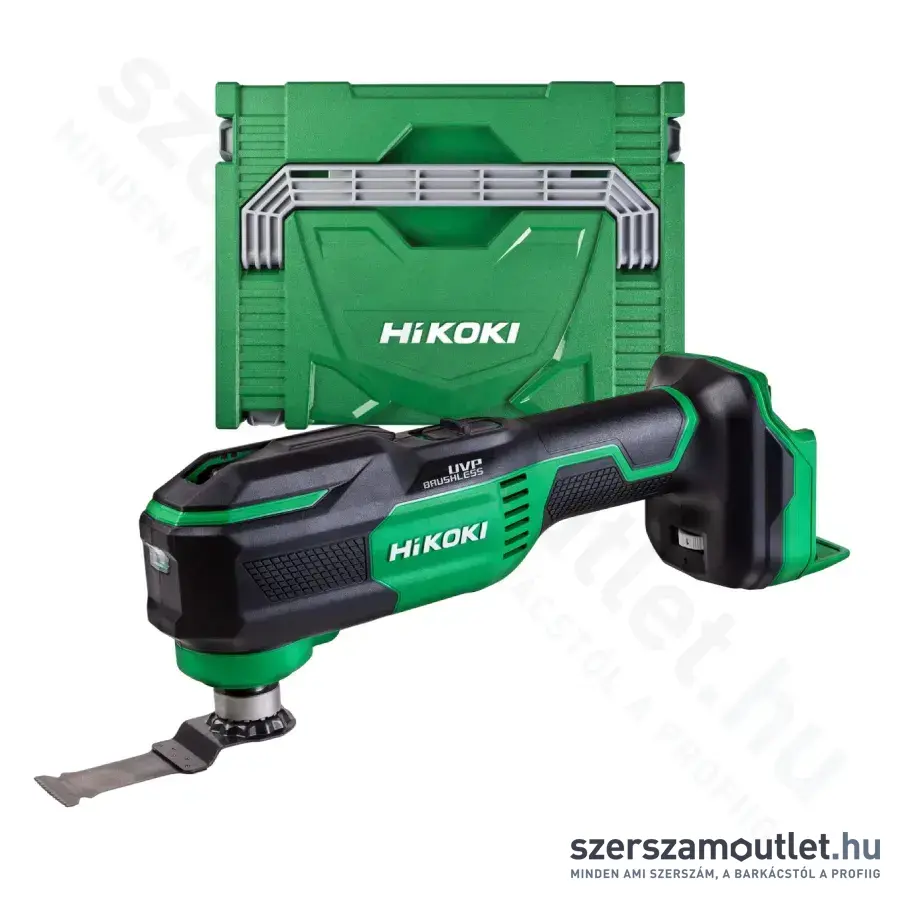 HIKOKI CV18DA-W2Z Akkus multigép szénkefementes HITBOXBAN (18V) (Akku és töltő nélkül!)