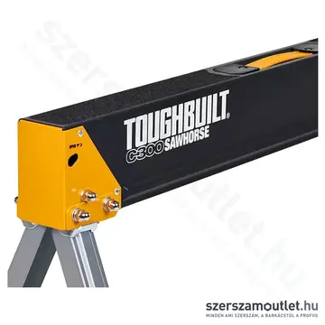 TOUGHBUILT C300 Összecsukható fűrészbak 1pár + H4S2-03 Cserélhető pengés kés (+2db tartó, 5db penge)